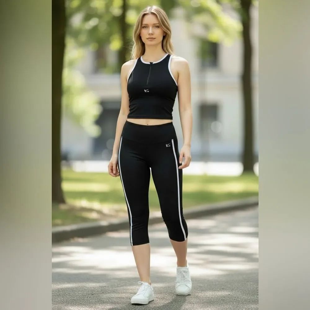 Nike Air Black & White Athletic Matching Set